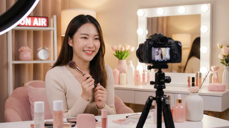 国产美妆视频教程